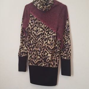 Cheetah design dress